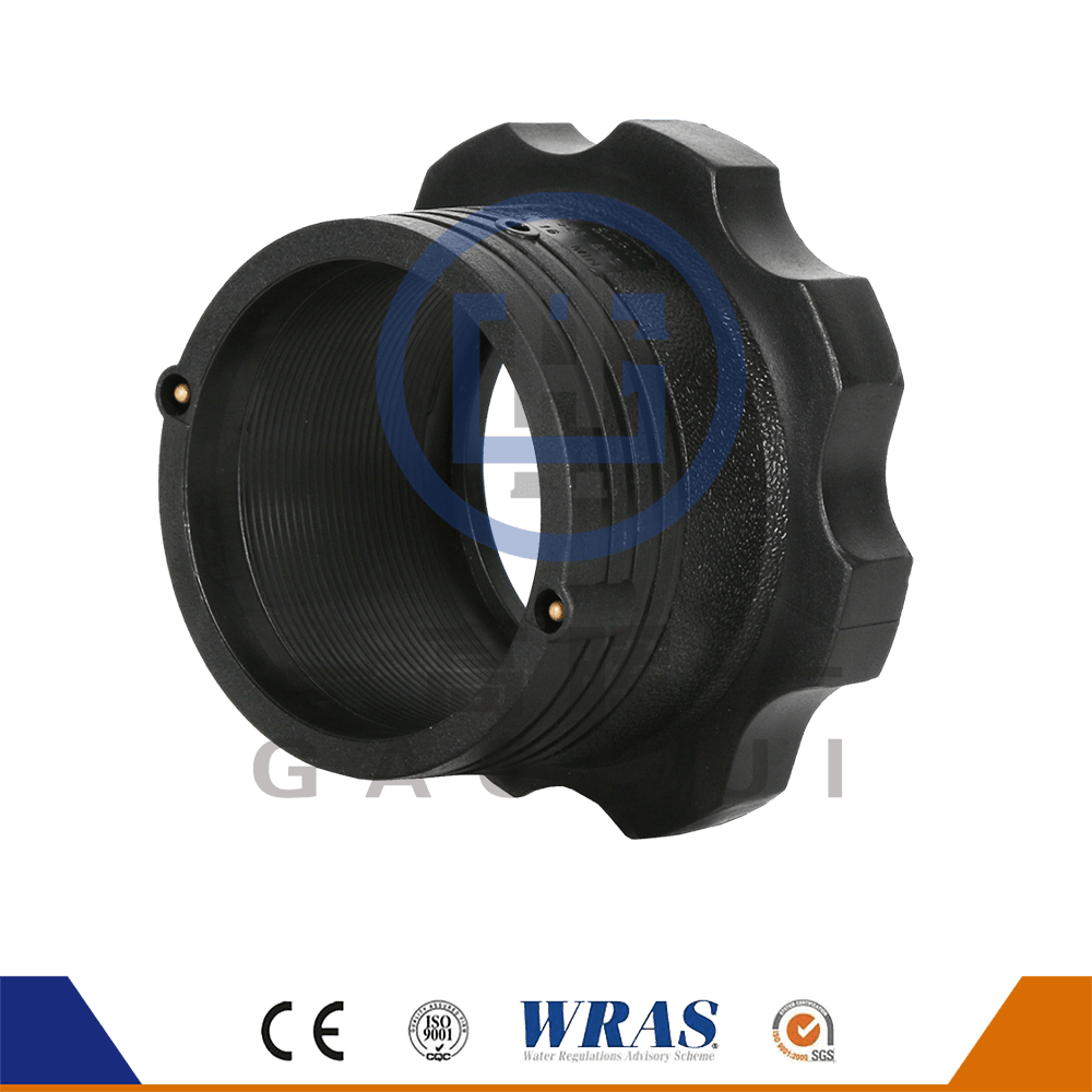 HDPE modelată cu flanșă electro fusion flanșă adaptor flanșă de flanșă pentru alimentarea cu apă