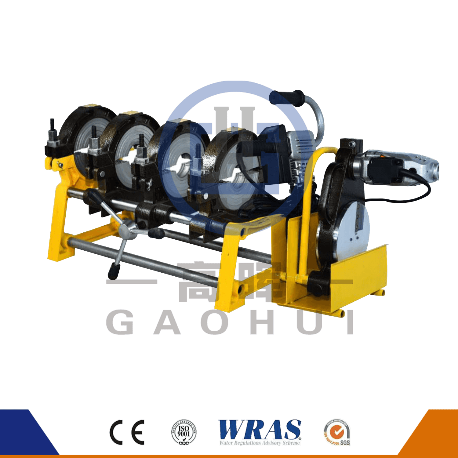 HDPE PIPE MANUAL PLASTIC PLASTIC BUTS FUSION MASEI DE SUDING GF-160-4M/GF-200-4M