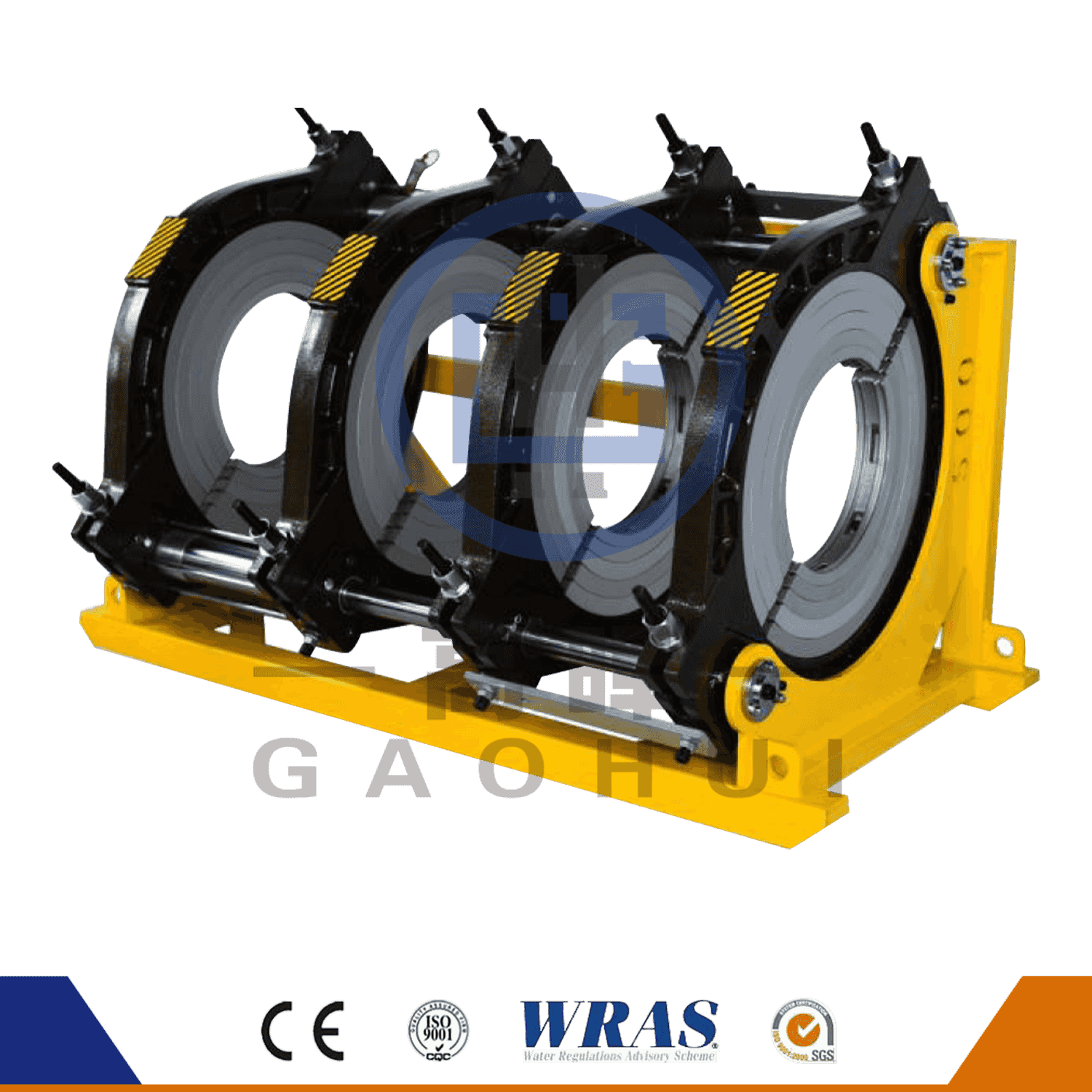 500 Mașină HDPE semi-automată HDPE hidraulică